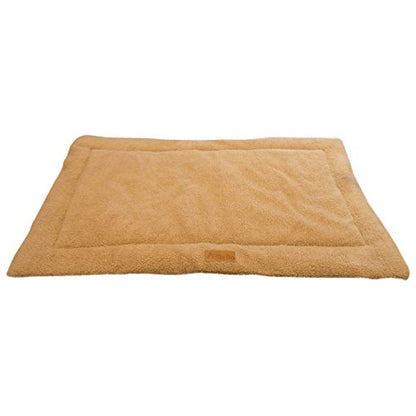 Ellie-Bo Beige Sherpa Fleece Cage Mat