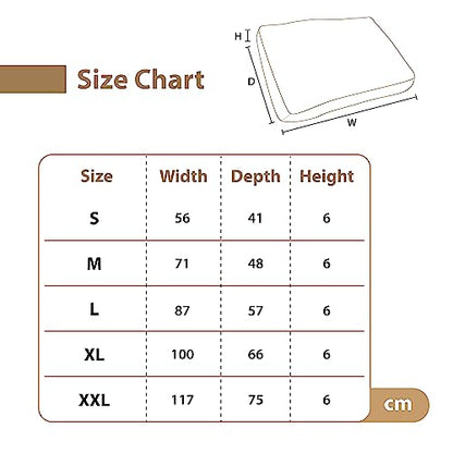Ellie-Bo Memory Foam Bed Liner to fit Memory Foam Dog Bed