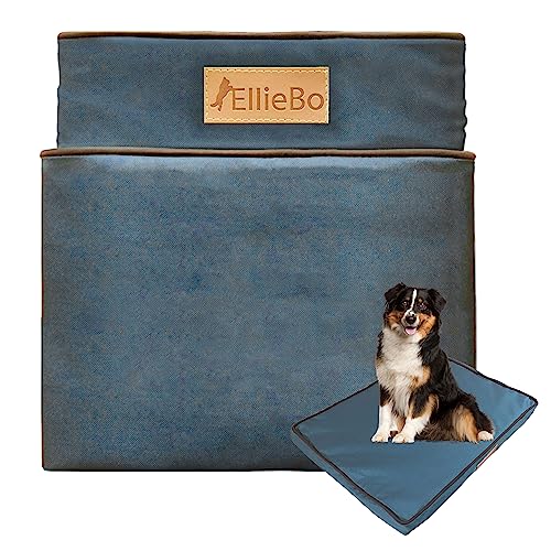 Ellie-Bo Green Waterproof Cover for Memory Foam Dog Beds