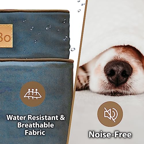 Ellie-Bo Green Waterproof Cover for Memory Foam Dog Beds